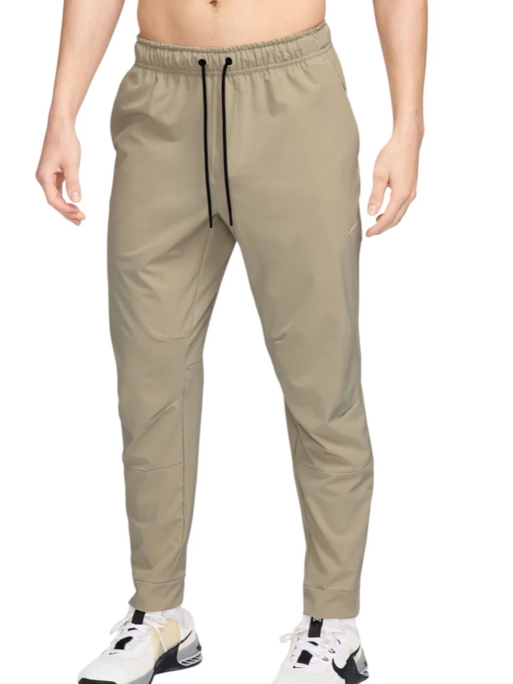 Nike Dri Fit Men's unlimited tapered versatile  Pants - Khaki, size large